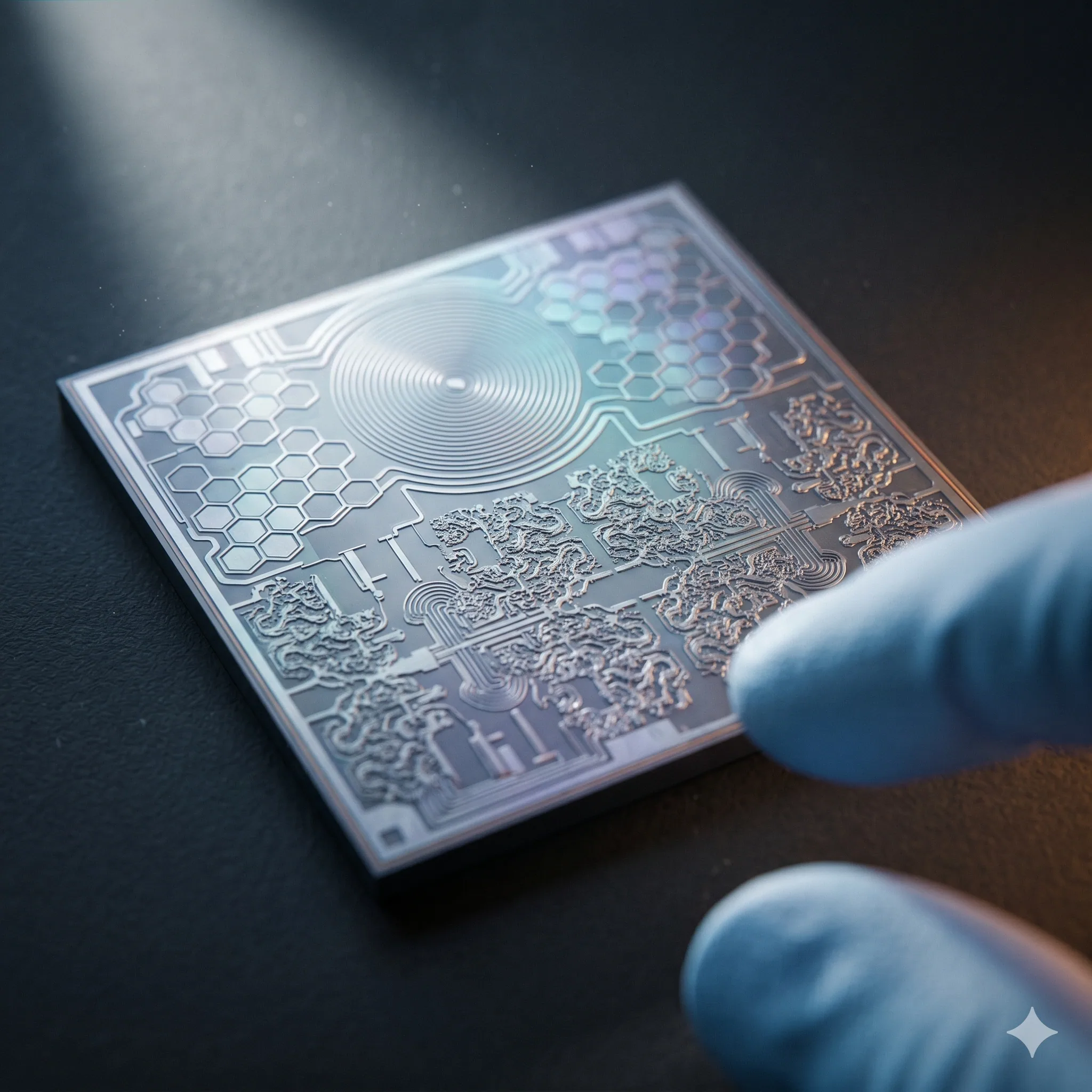 Geometry-native compute — Silicon where the physics is the geometry